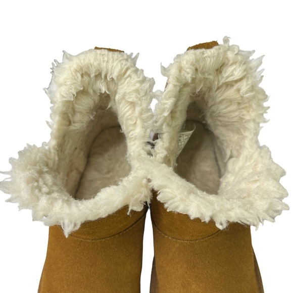 Koolaburra by UGG Ankle Suede Boots 1116711 Brown Womens Size 6 - Picture 6 of 11